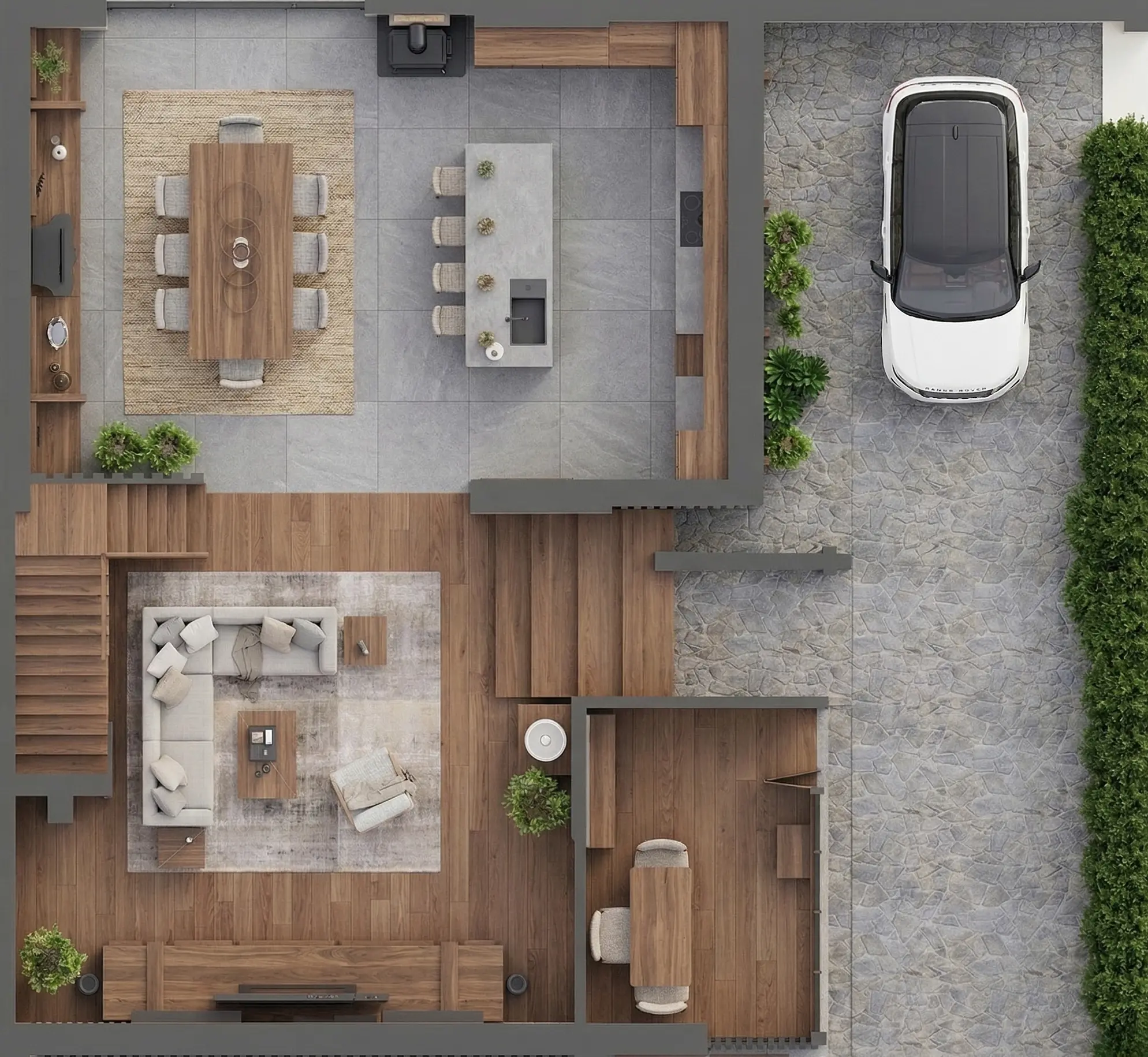 Villa exterior elevation architectural design Bangalore